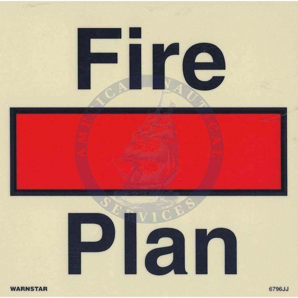 Marine Fire Sign, IMO Fire Control Symbol: Fire Plans and Associated Plans
