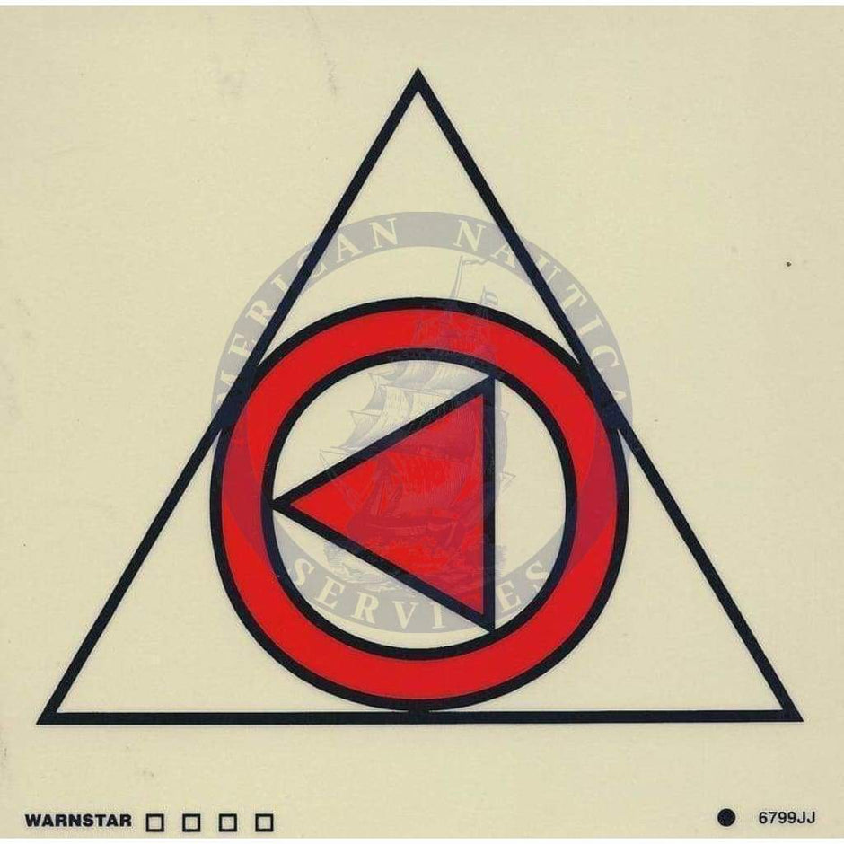 Marine Fire Sign, IMO Fire Control Symbol: Remote Control for Emergenc ...