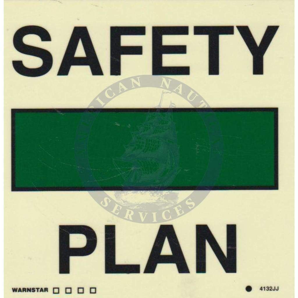 Marine Fire Sign, IMO Fire Control Symbol: Safety Plan