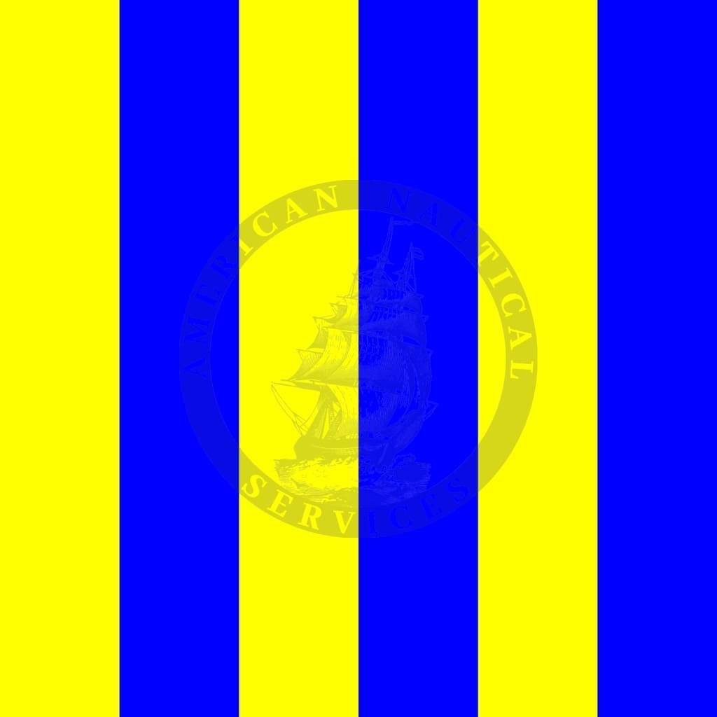 Marine signal flag: Letter 