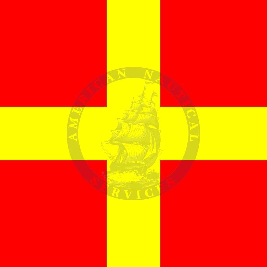 Marine signal flag: Letter