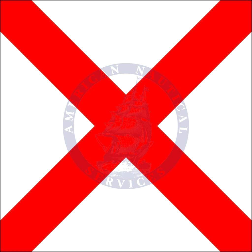 Marine signal flag: Letter 