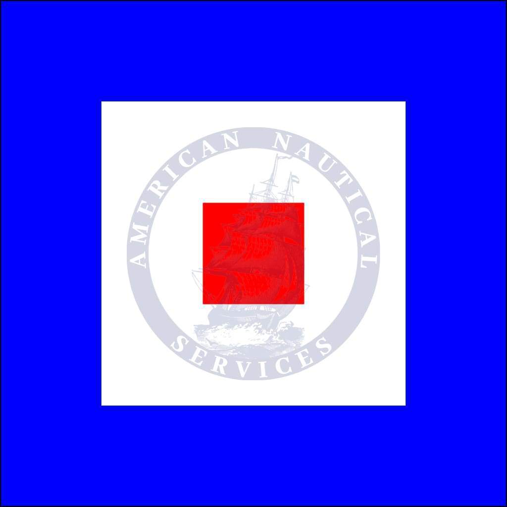 Marine signal flag: Letter 