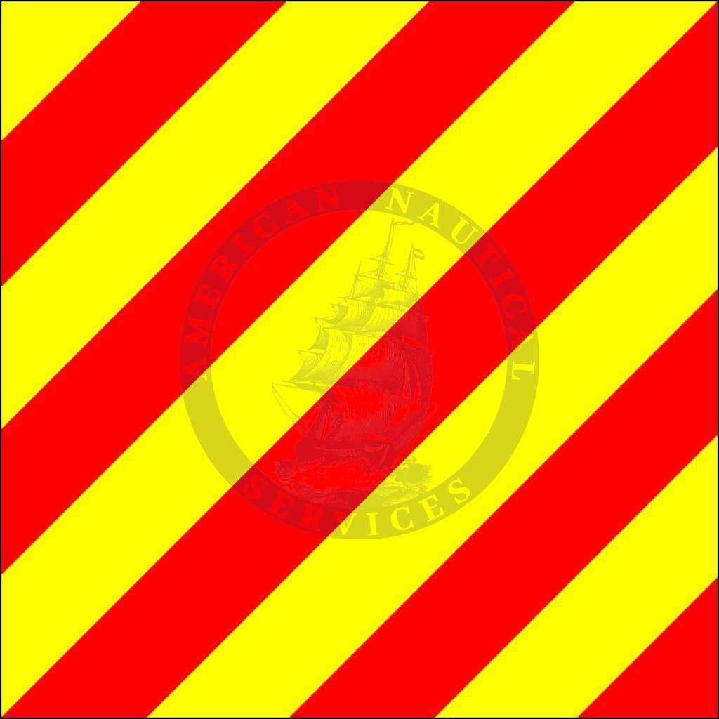 Marine signal flag: Letter 