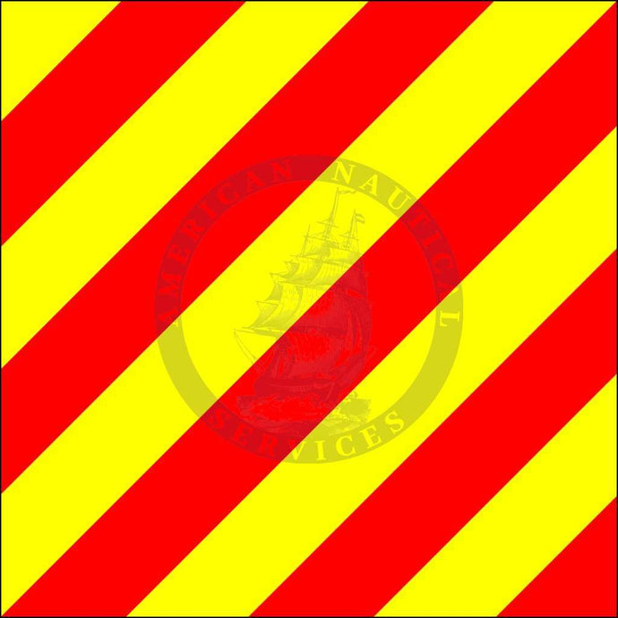 Marine signal flag: Letter "Y" (Yankee)