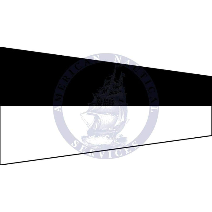 Marine Signal Flag Pennant Numeral 6 (Numeral Six Pennant)