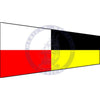 Marine Signal Flag Pennant Numeral 9 (Numeral Nine Pennant)