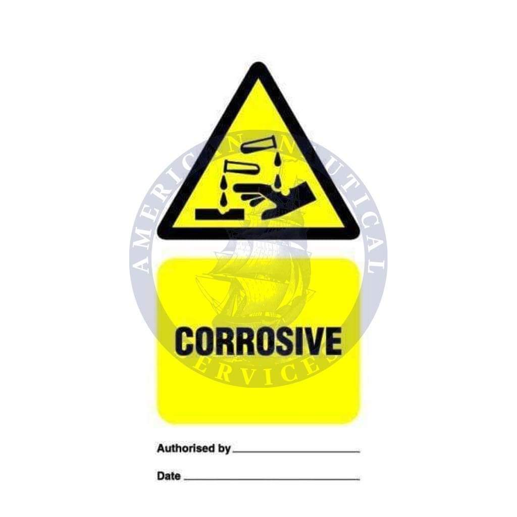 Marine Temporary Tie Tag: Tie tag, Corrosive - Pack of 10