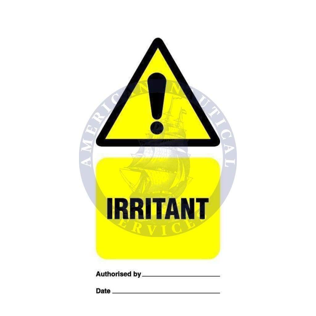 Marine Temporary Tie Tag: Tie tag, Irritant - Pack of 10