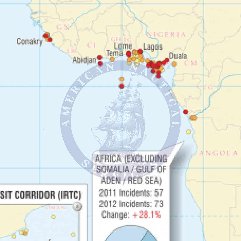 Maritime Piracy Incidents Map