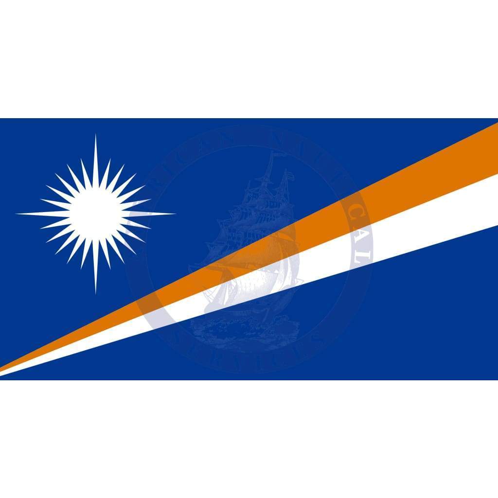 Marshall Islands Country Flag