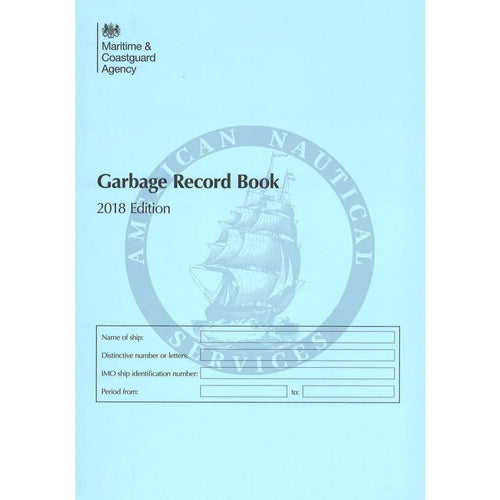 MCA Garbage Record Book, 3rd Edition Amnautical