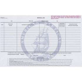 MD-11 Medical Log Book - Amnautical