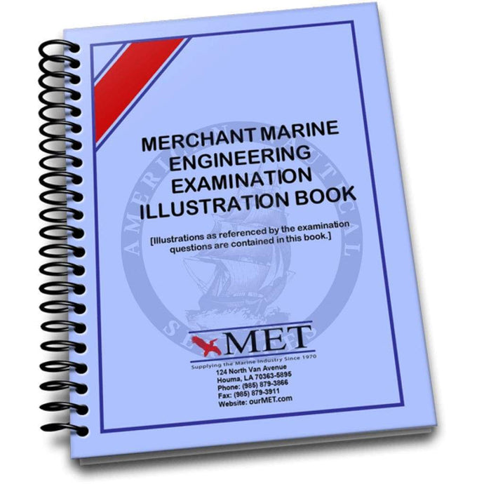 Merchant Marine Engineers Examination Illustration Book (BK-679)