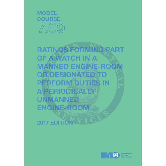 (Model Course 7.09) Ratings Forming Engine-Room, 2017 Edition