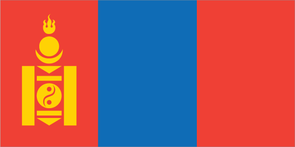 Mongolia Country Flag