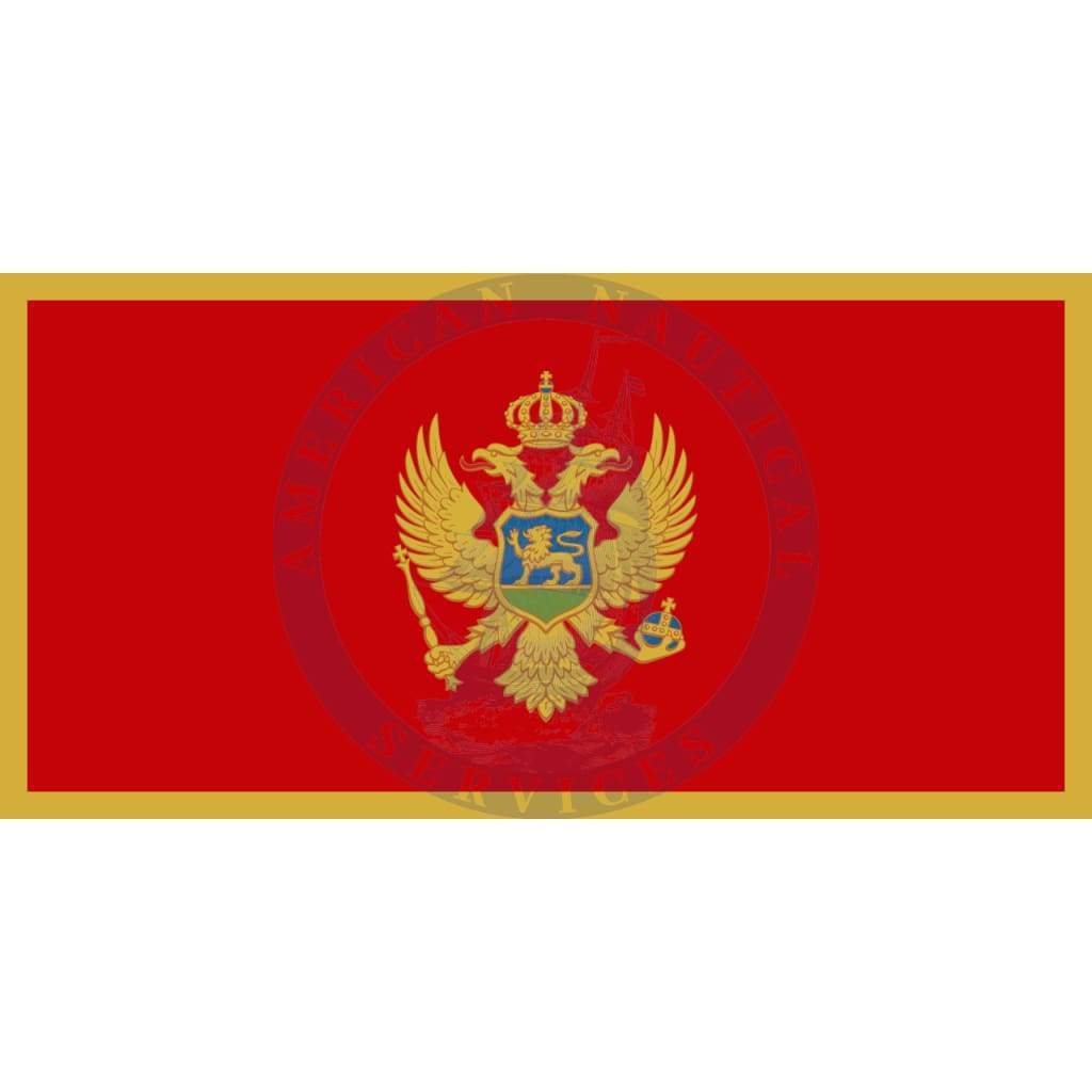 Montenegro Country Flag
