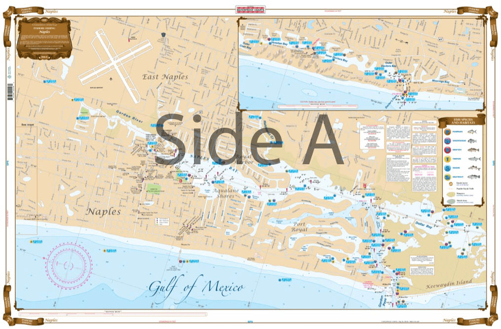 Naples Inshore Fishing Chart 4F