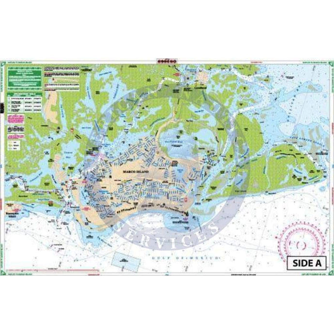 Naples to Marco Island Large Print Navigation Chart 41E