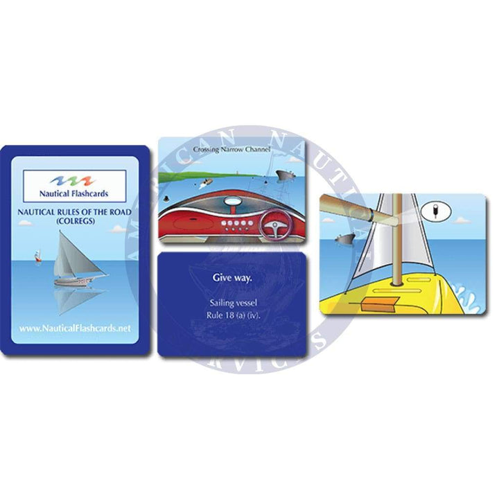 Nautical Flashcards Rules of The Road COLREGS Rules of The Road Cards