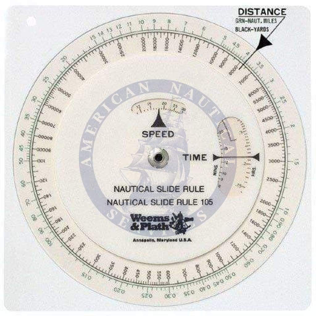 Nautical Slide Ruler (Weems & Plath 105)