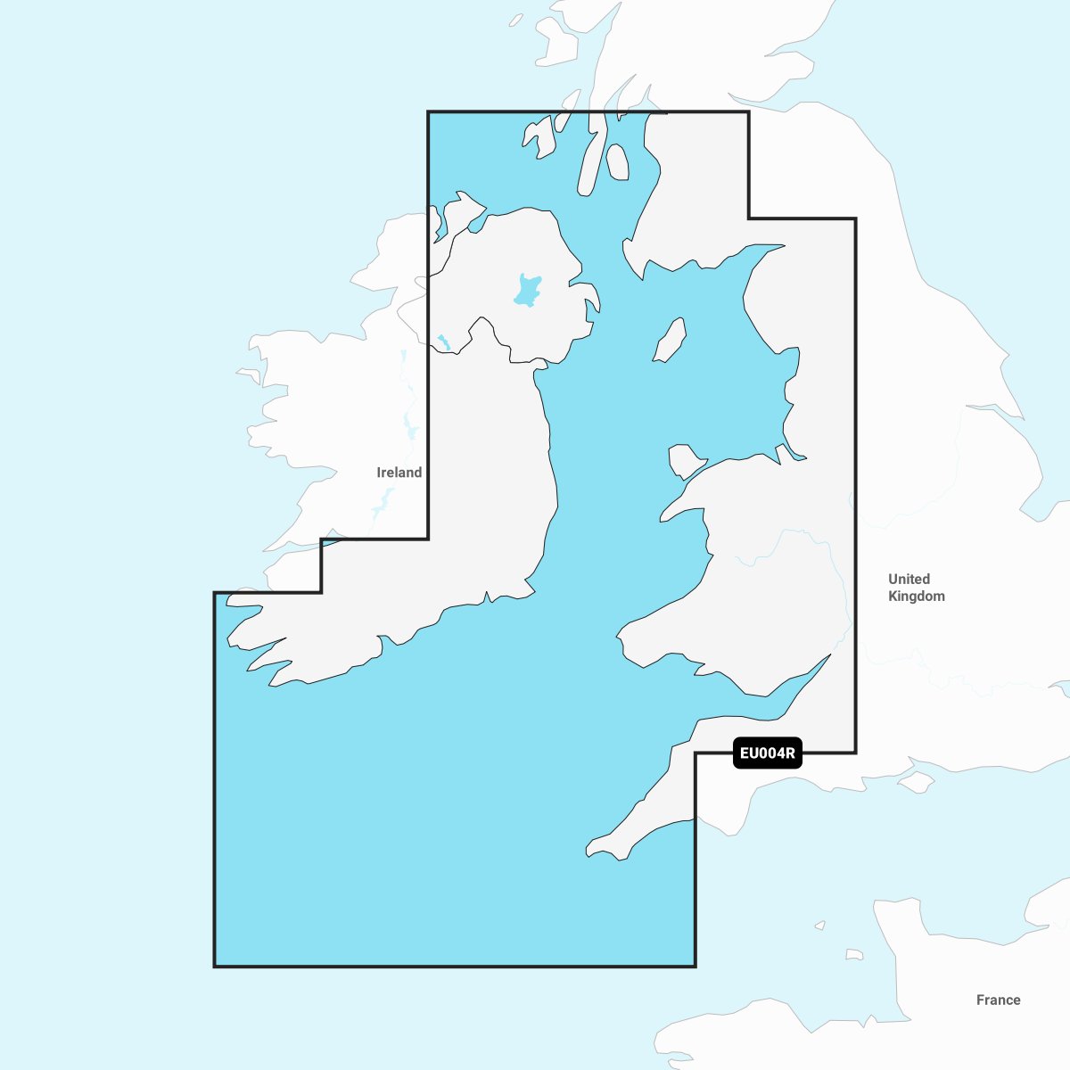 Navionics+ Chart EU004R: Irish Sea