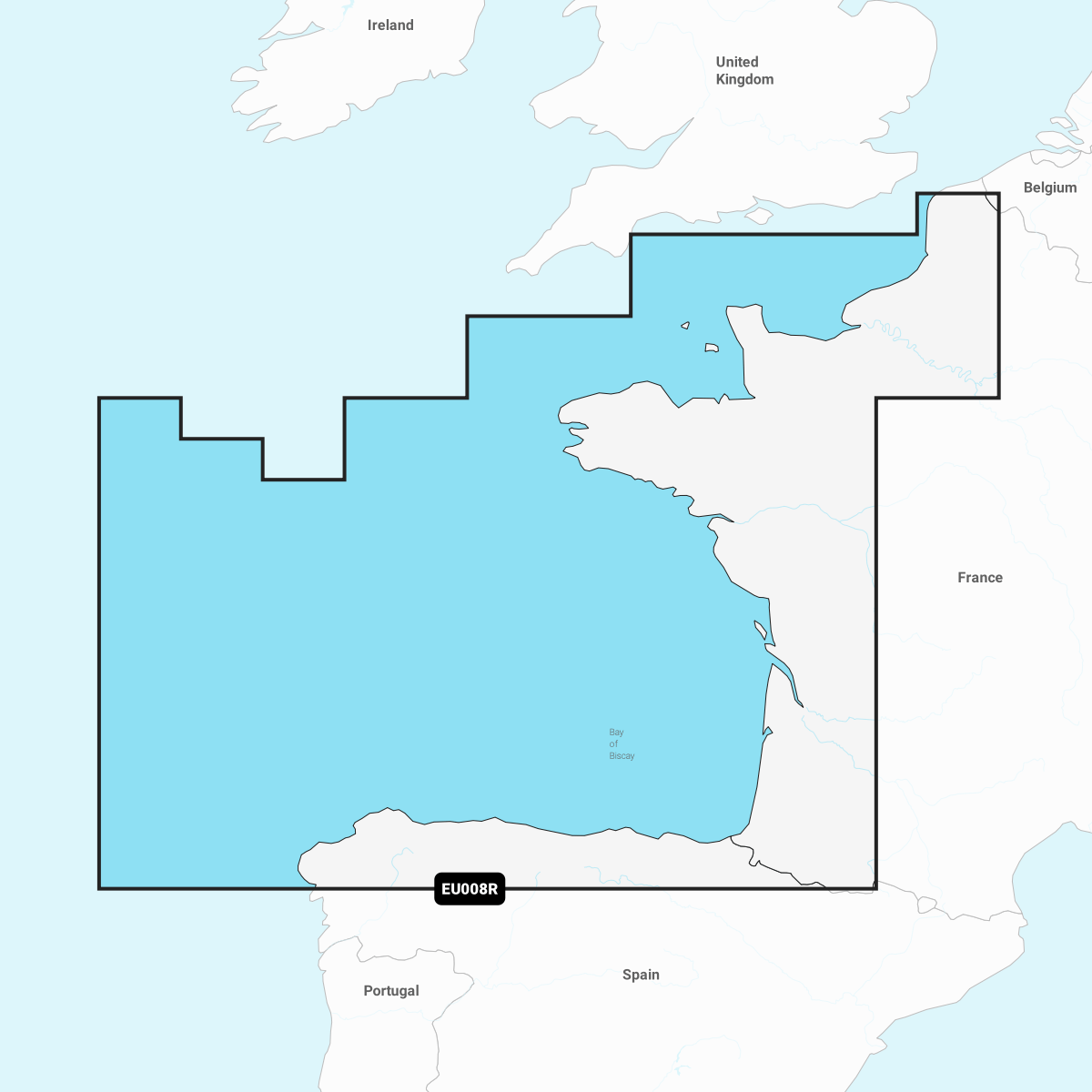 Navionics+ Chart EU008R: Bay of Biscay