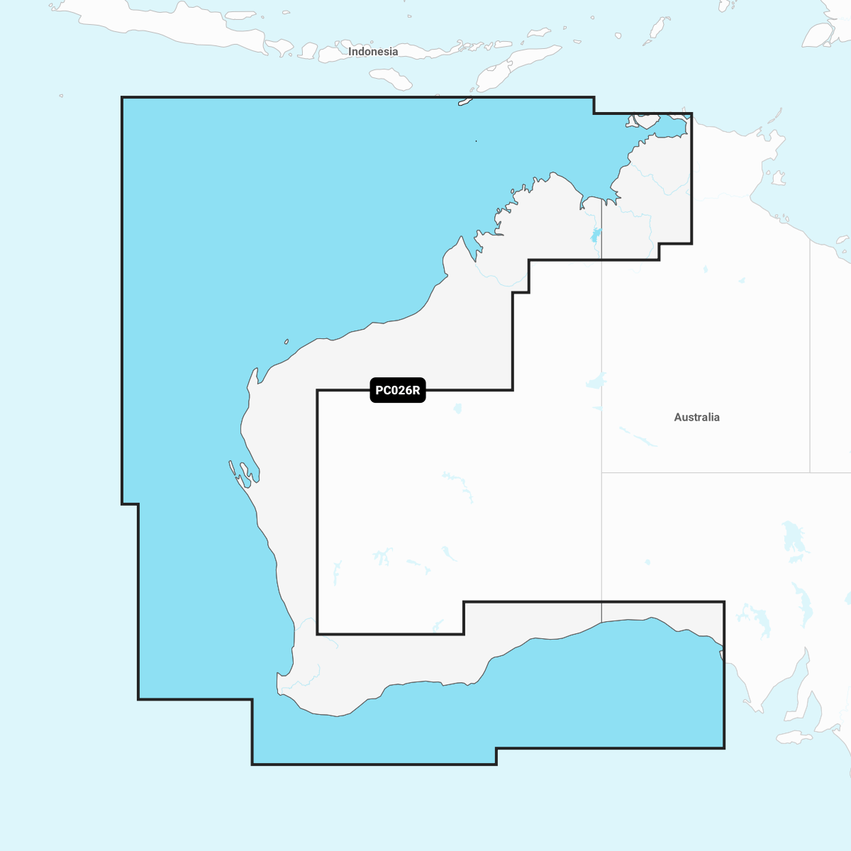 Navionics+ Chart PC026R: Australia, West