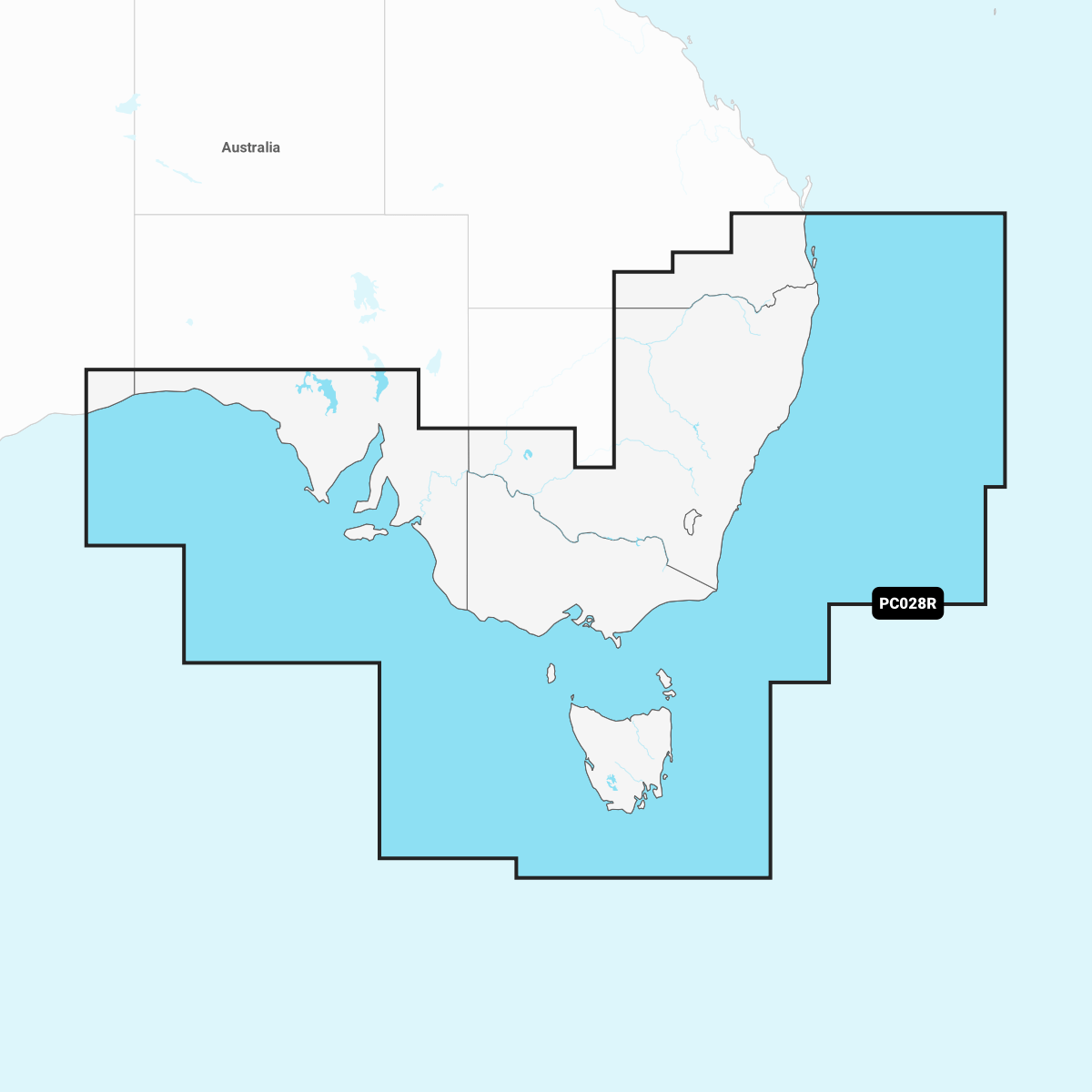 Navionics+ Chart PC028R: Australia, Southeast