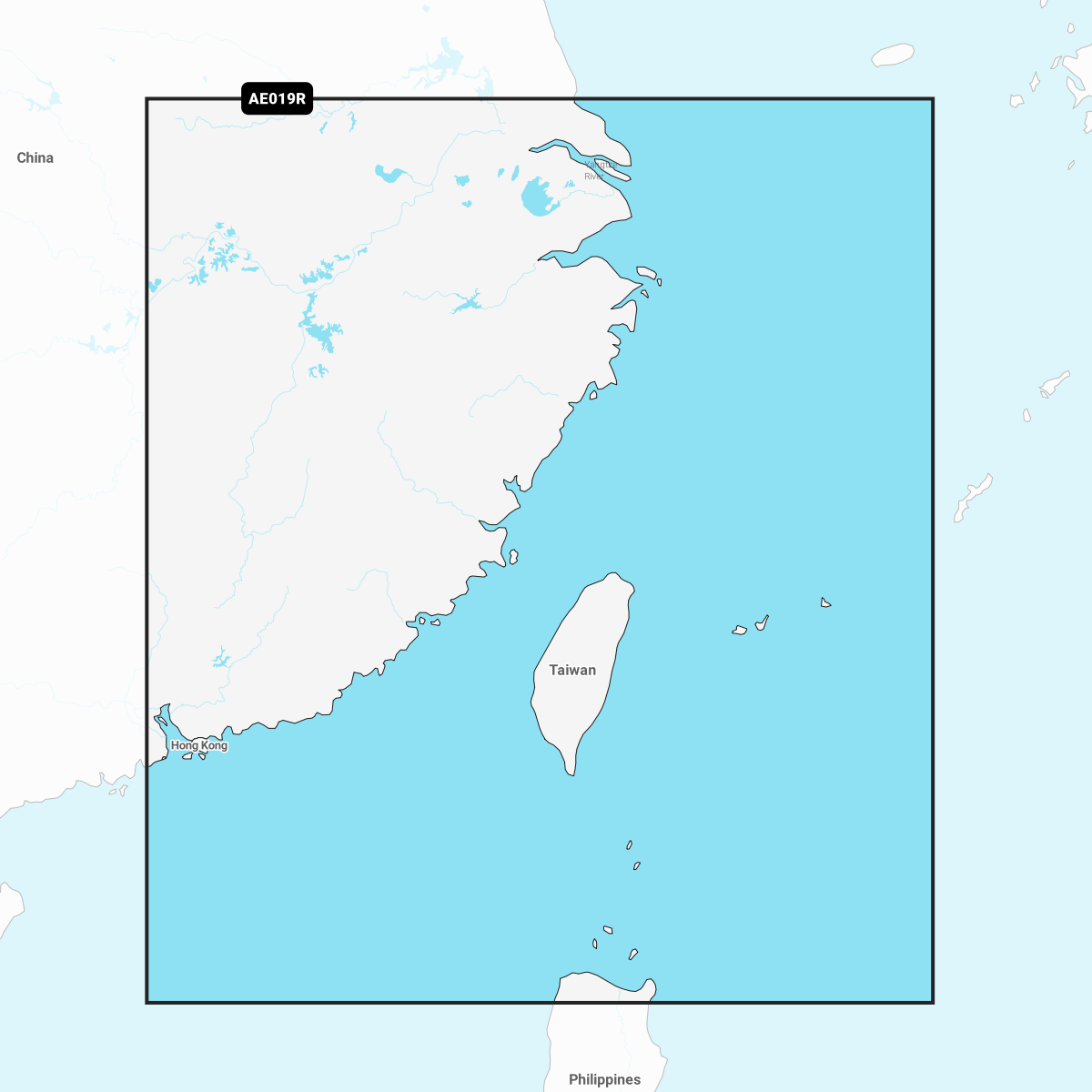 Navionics Platinum+ Chart AE019R: Taiwan