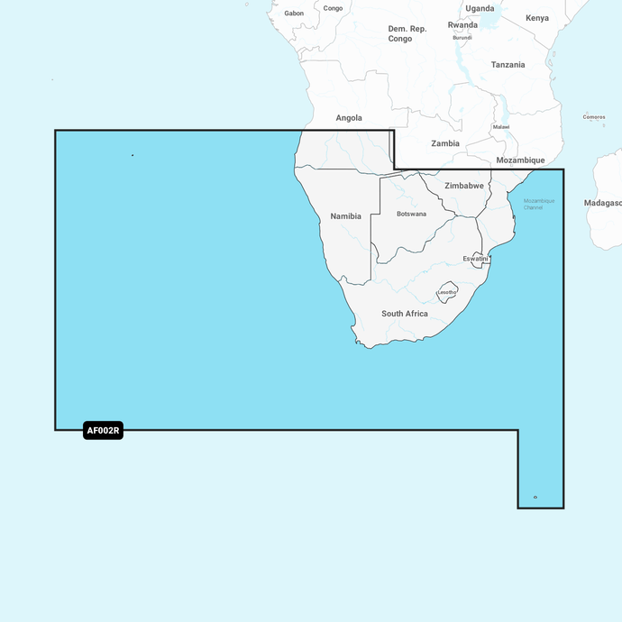 Navionics Platinum Plus Chart AF002R: Africa, South