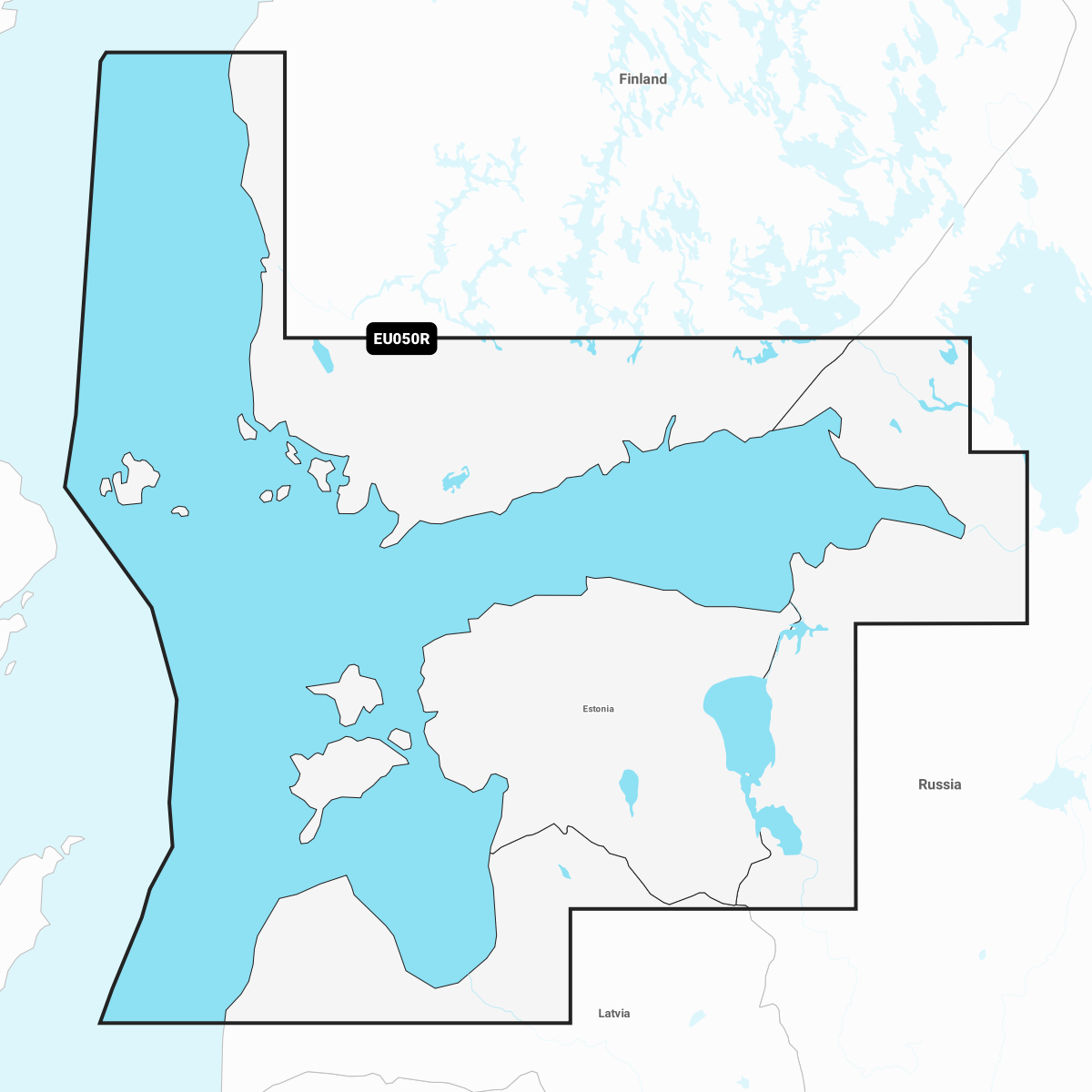 Navionics Platinum+ Chart EU050R: Gulf of Finland & Riga