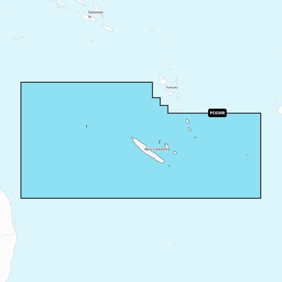 Navionics Platinum+ Chart PC030R: New Caledonia