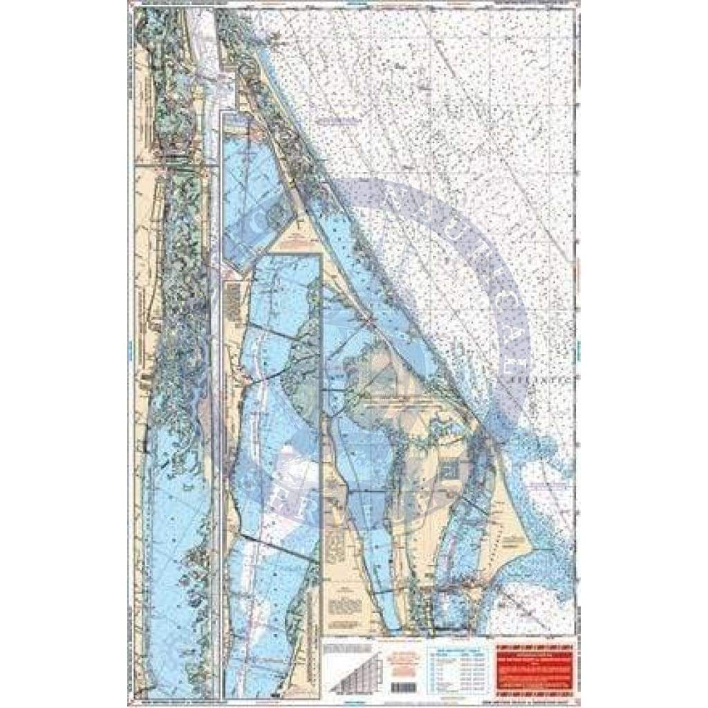 New Smyrna Beach to Sebastian Inlet Navigation Chart 42