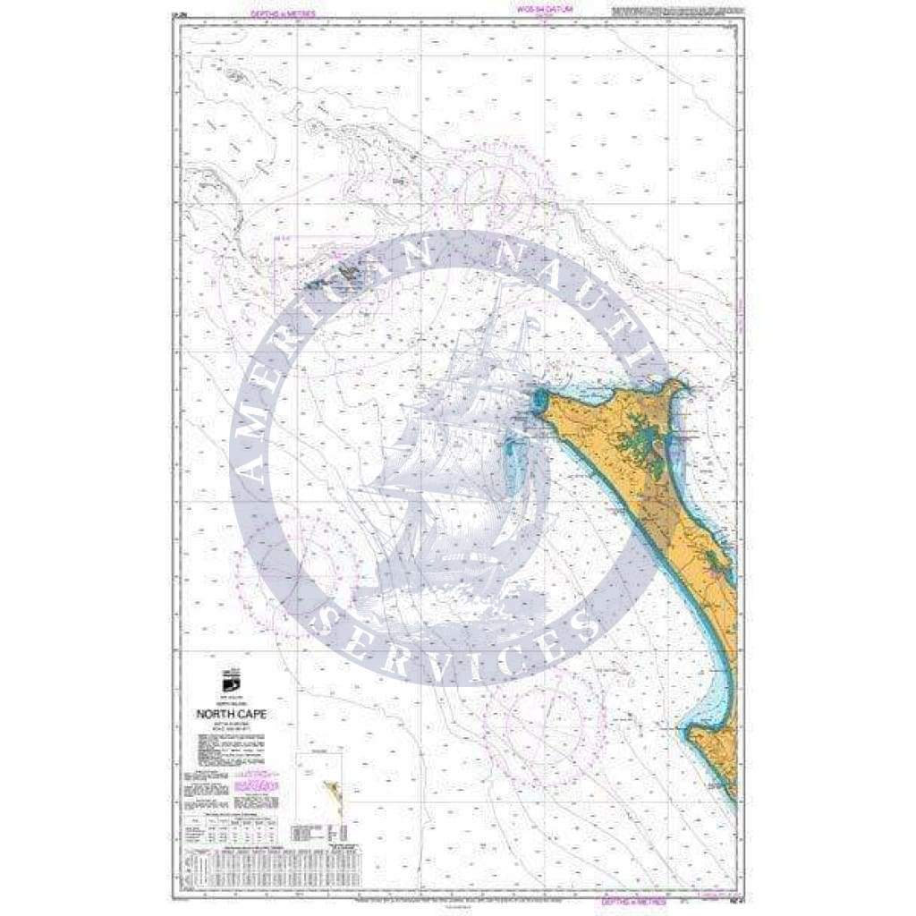 New Zealand Nautical Chart NZ41: North Cape