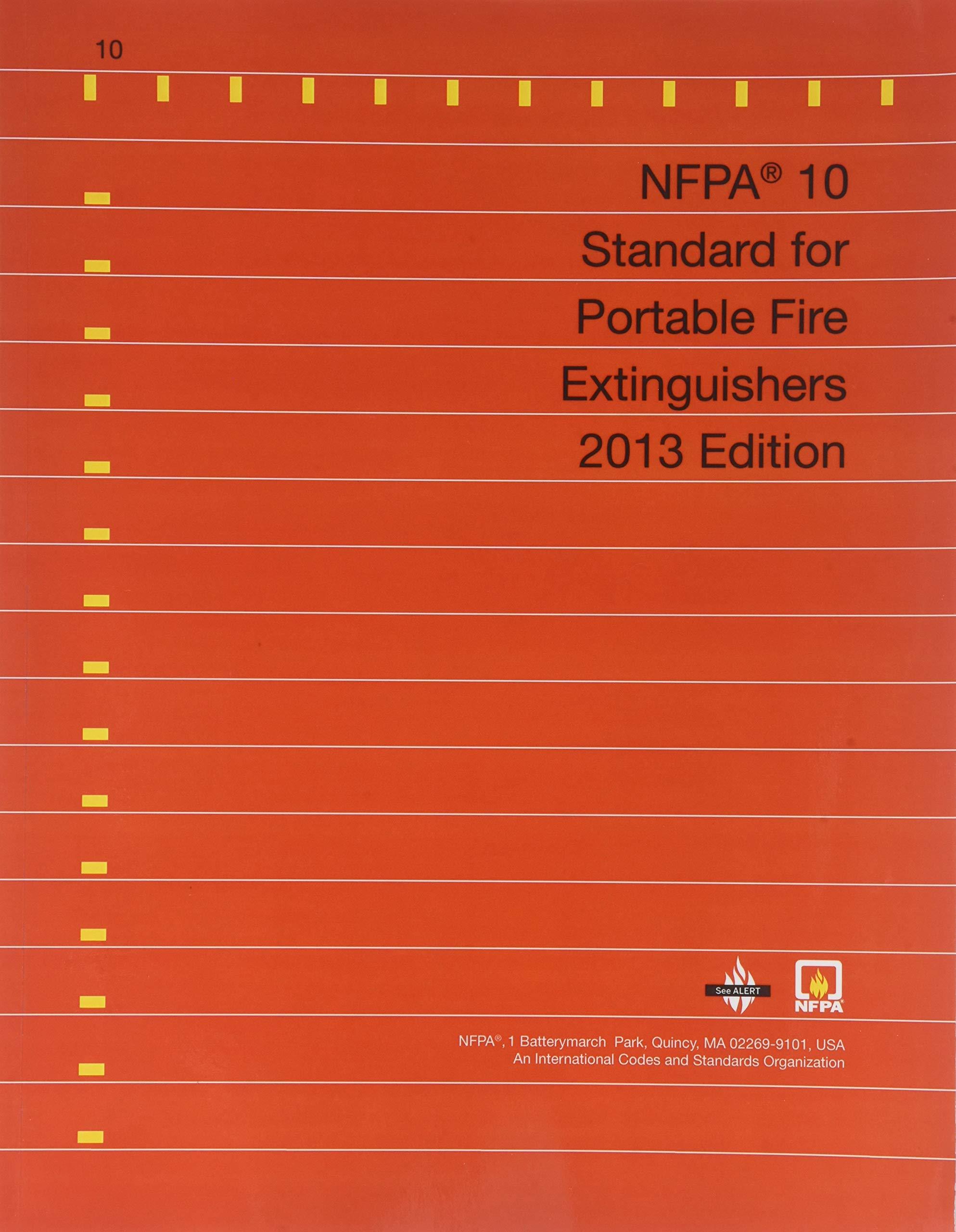 NFPA 10: Portable Fire Extinguishers