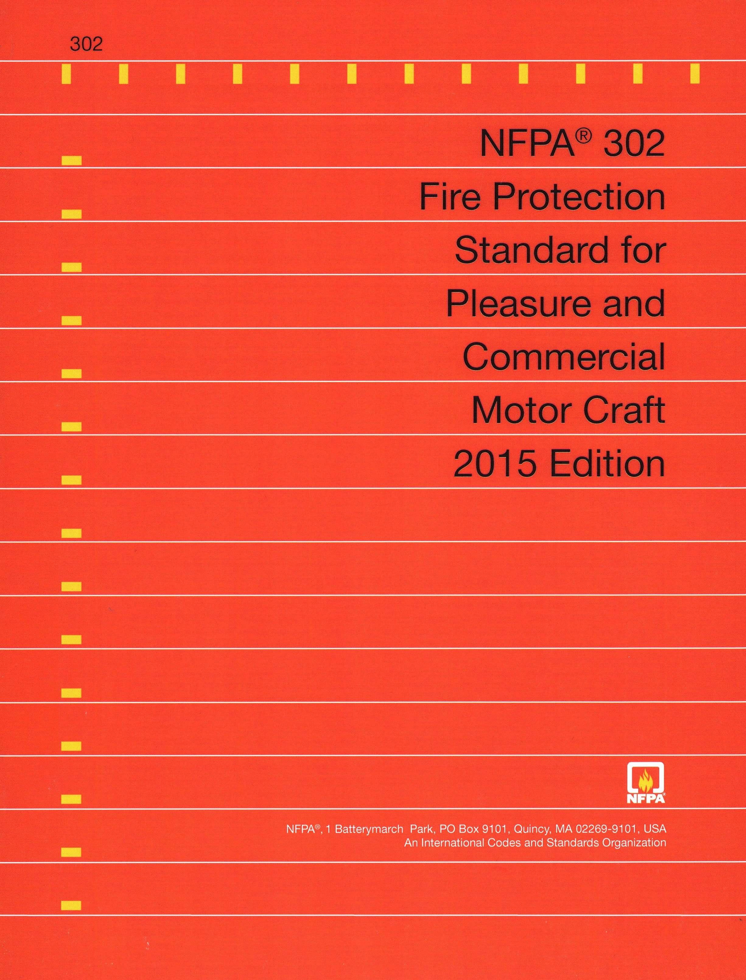 NFPA 302: Pleasure and Commercial Motor Craft