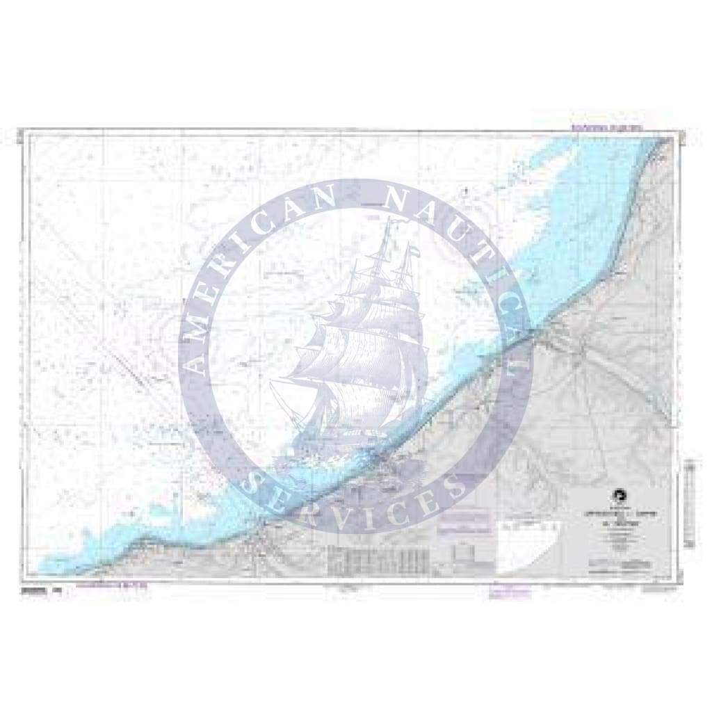 NGA Chart 37112: Approaches to Dieppe and Le Treport (North Coast of France)