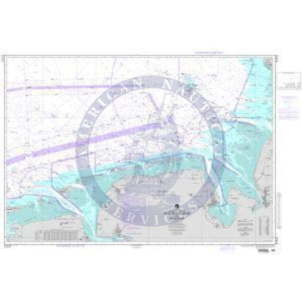 NGA Chart 37221: Borkum to Neuwerk and Helgoland