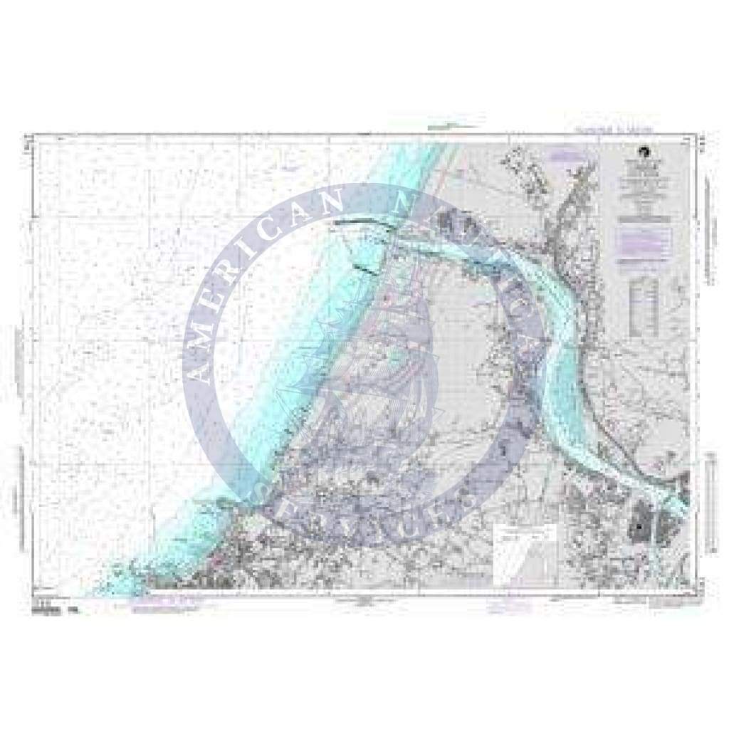 NGA Chart 37441: L'Adour-Port of Bayonne (France-West Coast)