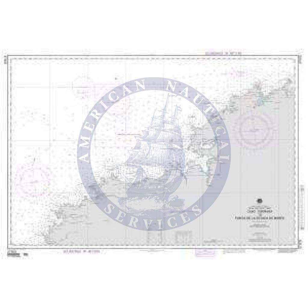 NGA Chart 37505: Cabo Torinana to Punta de la Bares