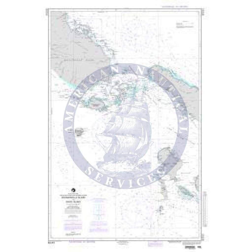 NGA Chart 82253: Bougainville Island to Ghizo Island