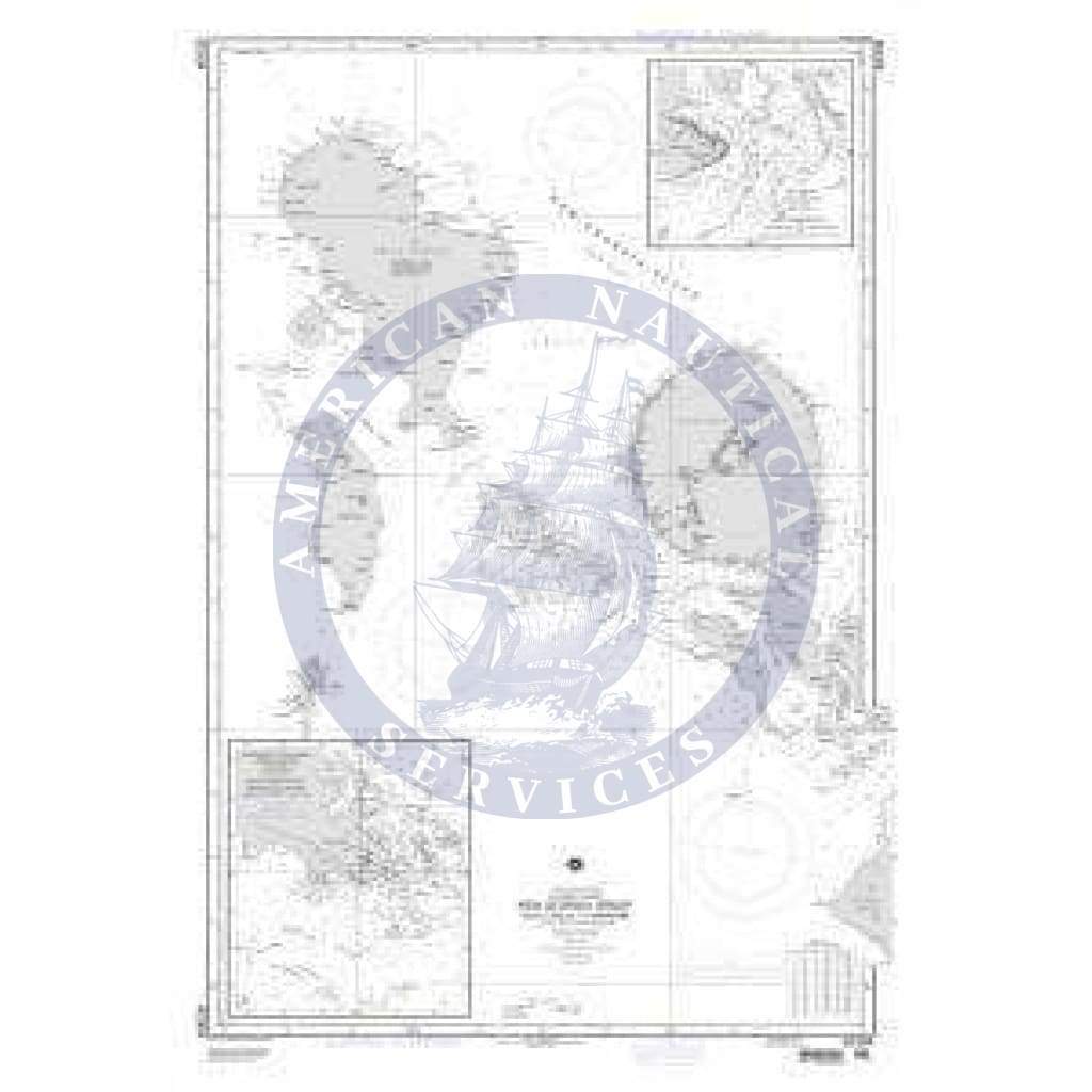 NGA Chart 82304: New Georgia Group-Vella Lavella to Vonavona