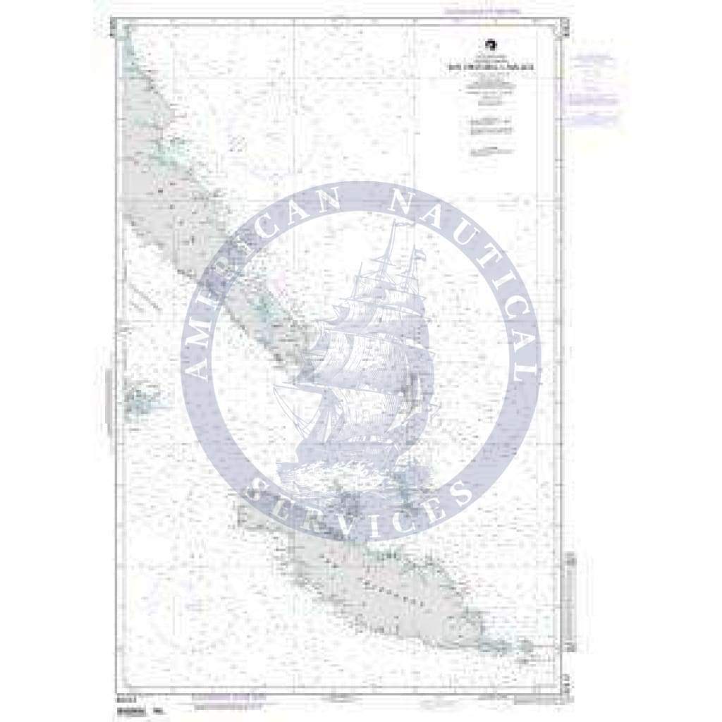 NGA Chart 82412: San Cristobal to Malaita