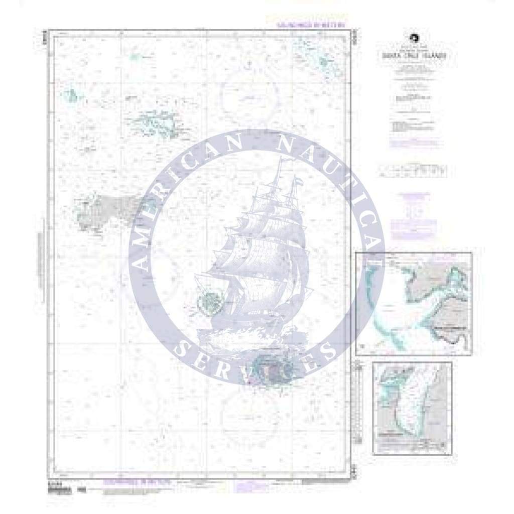 NGA Chart 82449: Santa Cruz Islands