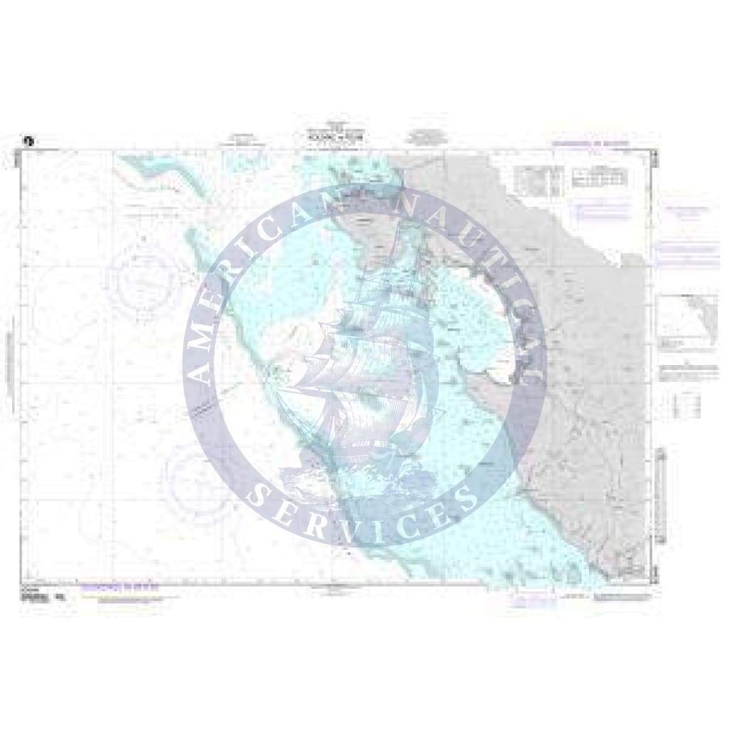 NGA Chart 82646: Koumac to Poum (New Caledonia-West Coast)