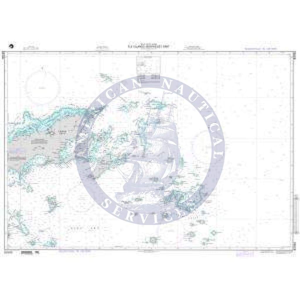 NGA Chart 83590: Fiji Islands-Northeast Part