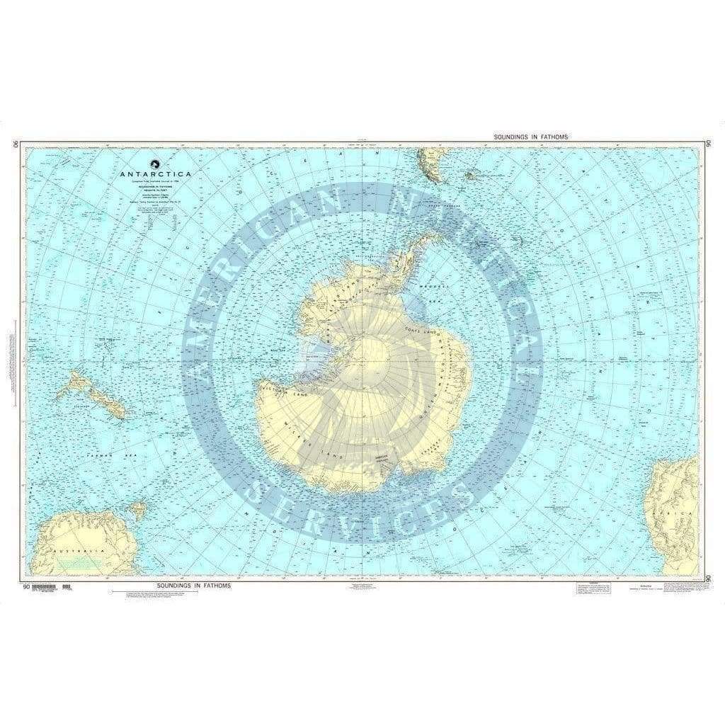 NGA Chart 90: Antarctica
