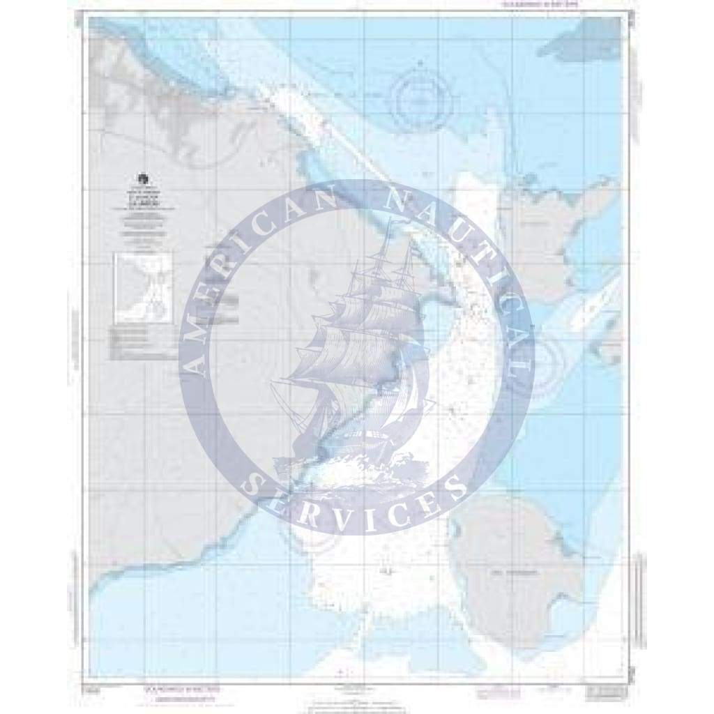 NGA Nautical Chart 21530: La Union