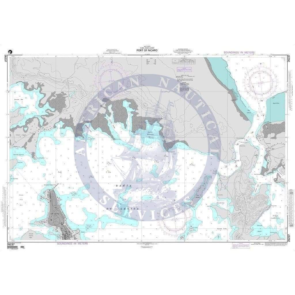 NGA Nautical Chart 26237: Port of Nicaro